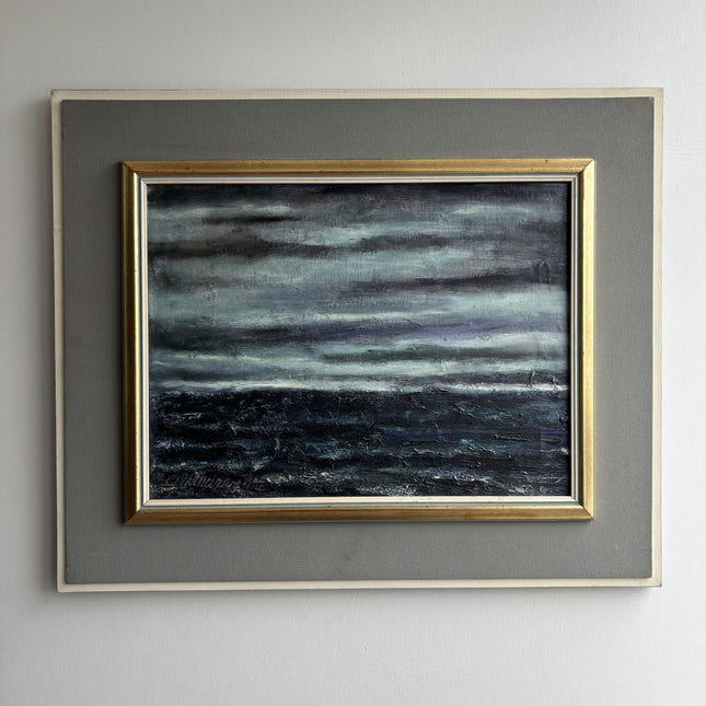 Original Seascape Oil Painting "Framed Seascape" Refined Art Holland Art Shop
