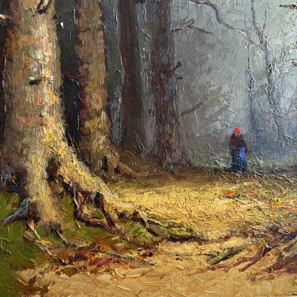 Classic Landscape Oil Painting "Pine Trees" Elegant Artwork Holland Art Shop