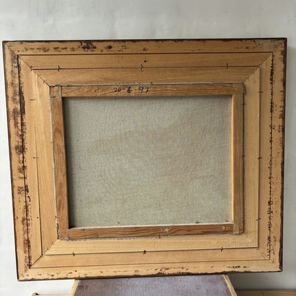 Expressive Landscape Oil Painting "Gilded Frame" Elegant Art Holland Art Shop