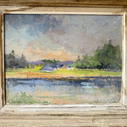 Traditional Landscape Oil Painting "Framed Painting" Rustic Artwork Holland Art Shop