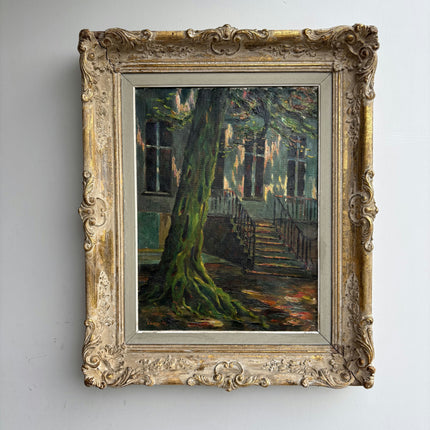 Timeless Still Life Oil Painting "Weeping Tree" Authentic Artwork Holland Art Shop