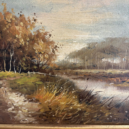 Handcrafted Landscape Oil Painting "Framed Painting" Elegant Art Holland Art Shop