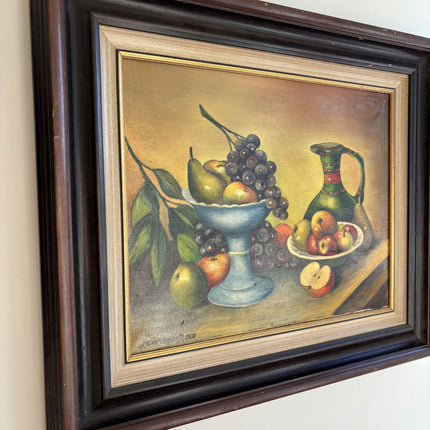 Classic Still Life Oil Painting "Fruit Bowl" Authentic Art Holland Art Shop
