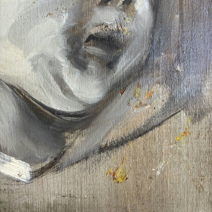 Authentic Portrait Oil Painting "Male Head" Refined Artwork Holland Art Shop
