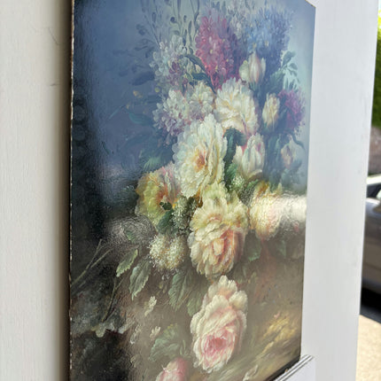 Classic Floral Still Life Oil Painting "Peony Bouquet" Expressive French Art Holland Art Shop