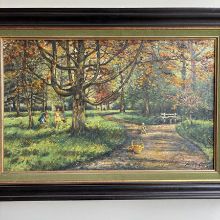Detailed Landscape Oil Painting "Old Oak" Timeless Large Art Holland Art Shop