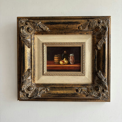 Refined Still Life Oil Painting "Fruit Arrangement" Detailed Spanish Artwork Holland Art Shop