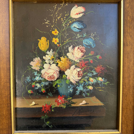 Refined Floral Still Life Oil Painting "Flower Bouquet" Elegant Artwork Holland Art Shop