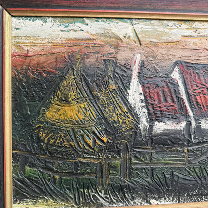 Vintage Scenery Oil Painting "Framed Painting" Refined Artwork Holland Art Shop