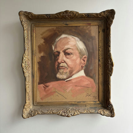 Traditional Portrait Oil Painting "Bearded Man" Detailed Artwork Holland Art Shop