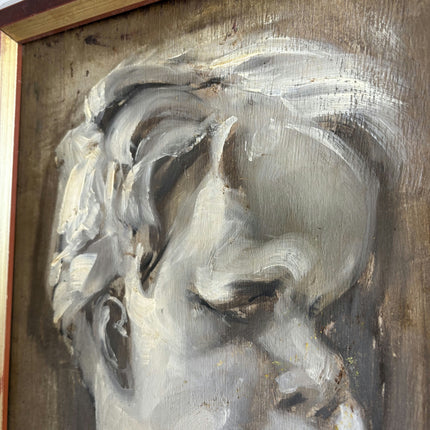 Authentic Portrait Oil Painting "Male Head" Refined Artwork Holland Art Shop