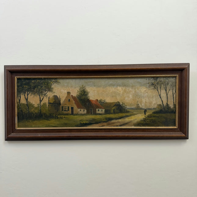 Classic Farm Oil Painting "Framed Painting" Authentic Art Holland Art Shop