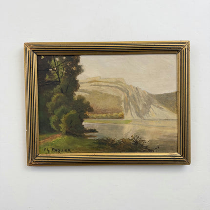 Handcrafted Landscape Oil Painting "Framed Painting" Detailed Artwork Holland Art Shop