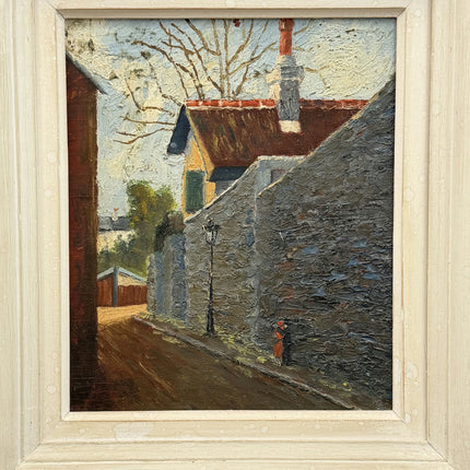 Traditional Cityscape Oil Painting "Wooden Frame" Classic Art Holland Art Shop