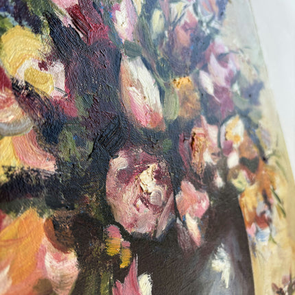 Timeless Floral Still Life Oil Painting "Floral Vase" Traditional Artwork Holland Art Shop