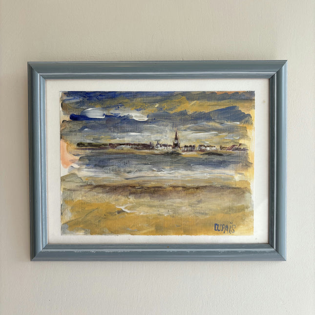 Traditional Seascape Oil Painting "Framed Painting" Elegant Small Artwork Holland Art Shop