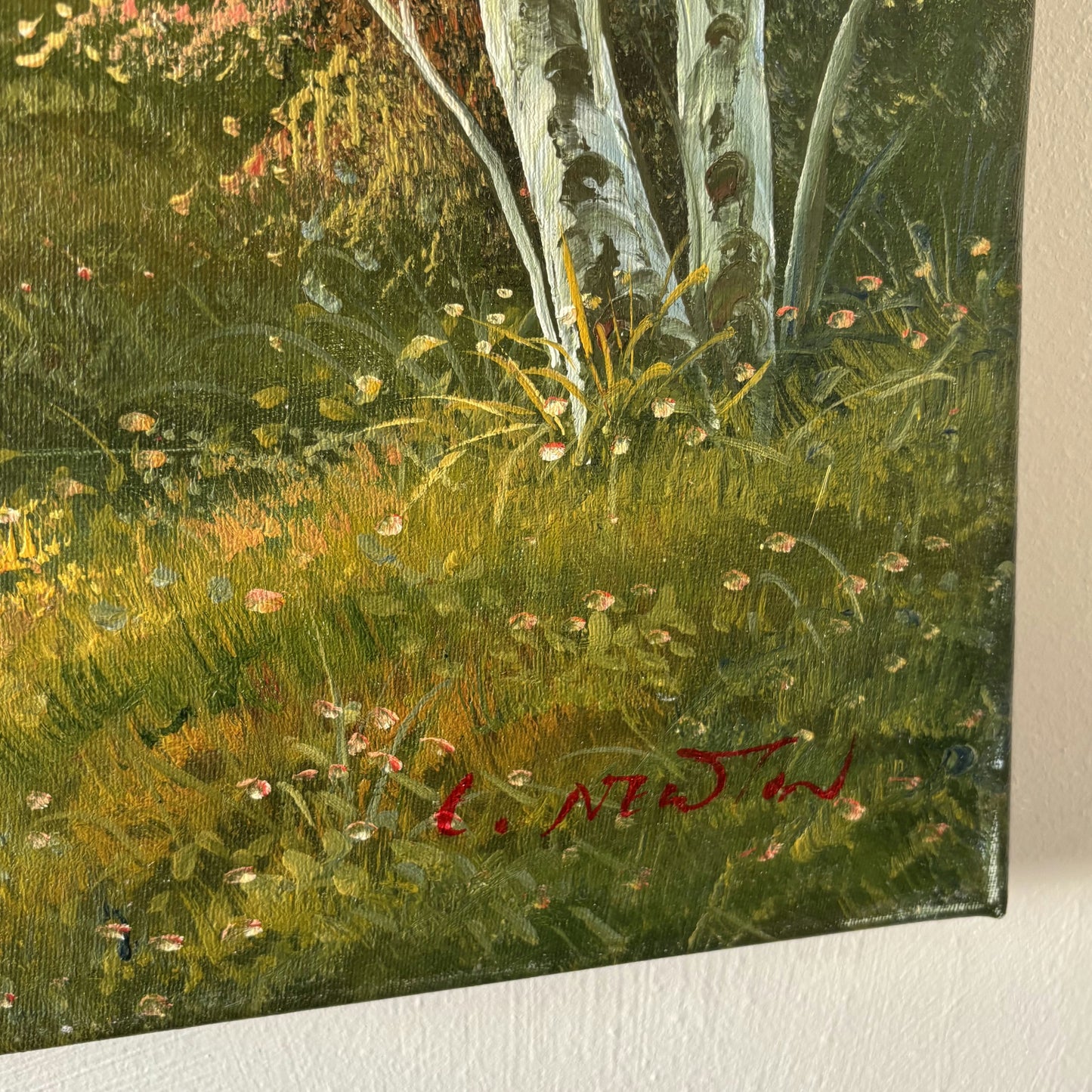 Wonderful Landscape Oil Painting "Weathered Barn" Expressive Large Art