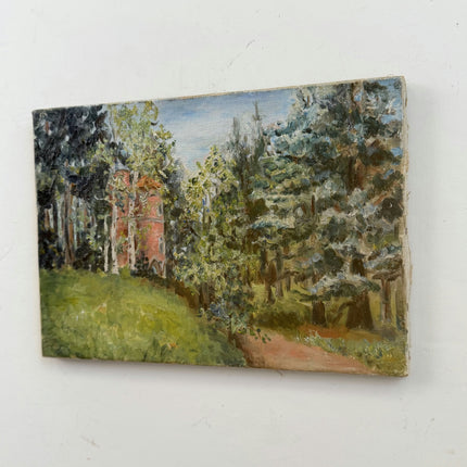 Classic Landscape Oil Painting "Thick Paint" Detailed Small Artwork Holland Art Shop