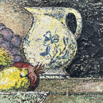 Vintage Still Life Oil Painting "Fruit Bowl" Traditional Artwork Holland Art Shop