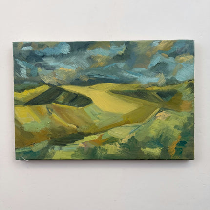 Rustic Still Life Oil Painting "Golden Field" Authentic Art Holland Art Shop