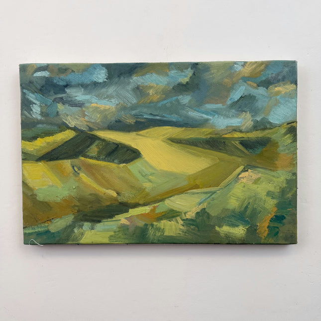 Rustic Still Life Oil Painting "Golden Field" Authentic Art Holland Art Shop
