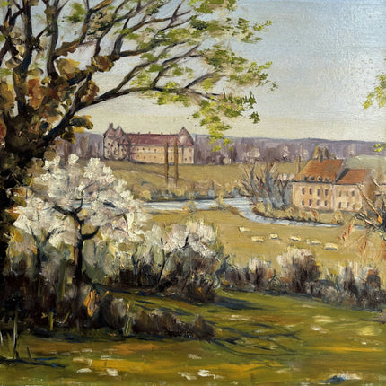 Elegant Landscape Oil Painting "Framed Painting" Refined Art Holland Art Shop