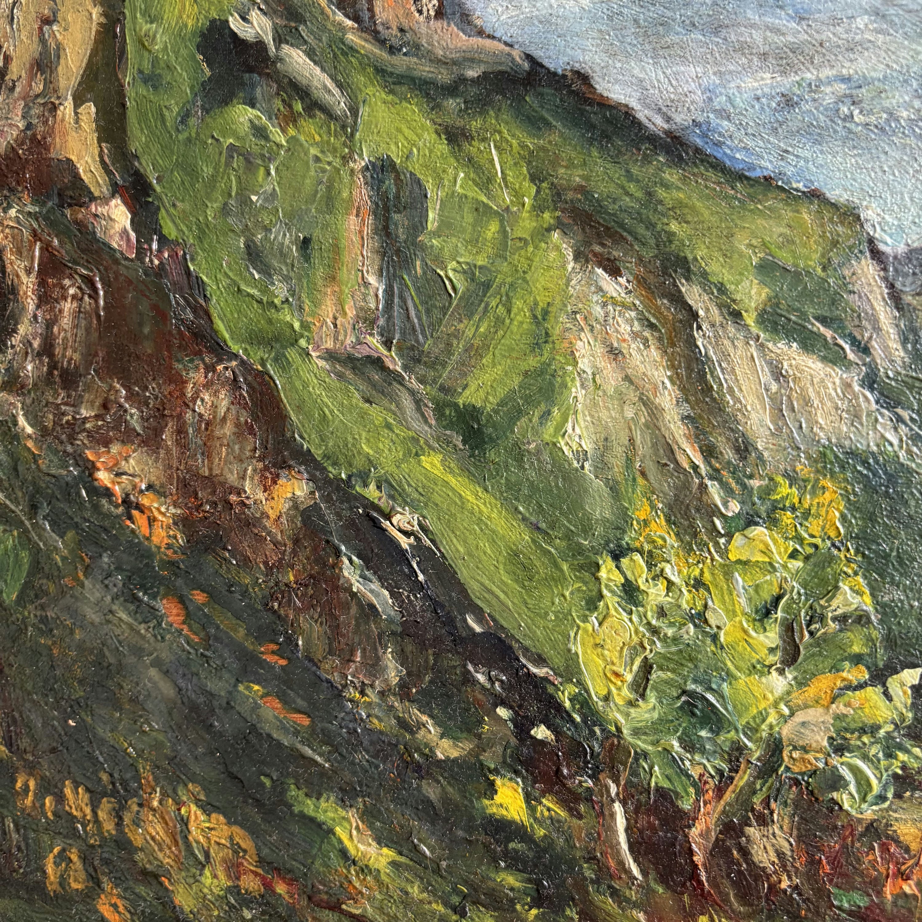 Traditional Landscape Oil Painting 