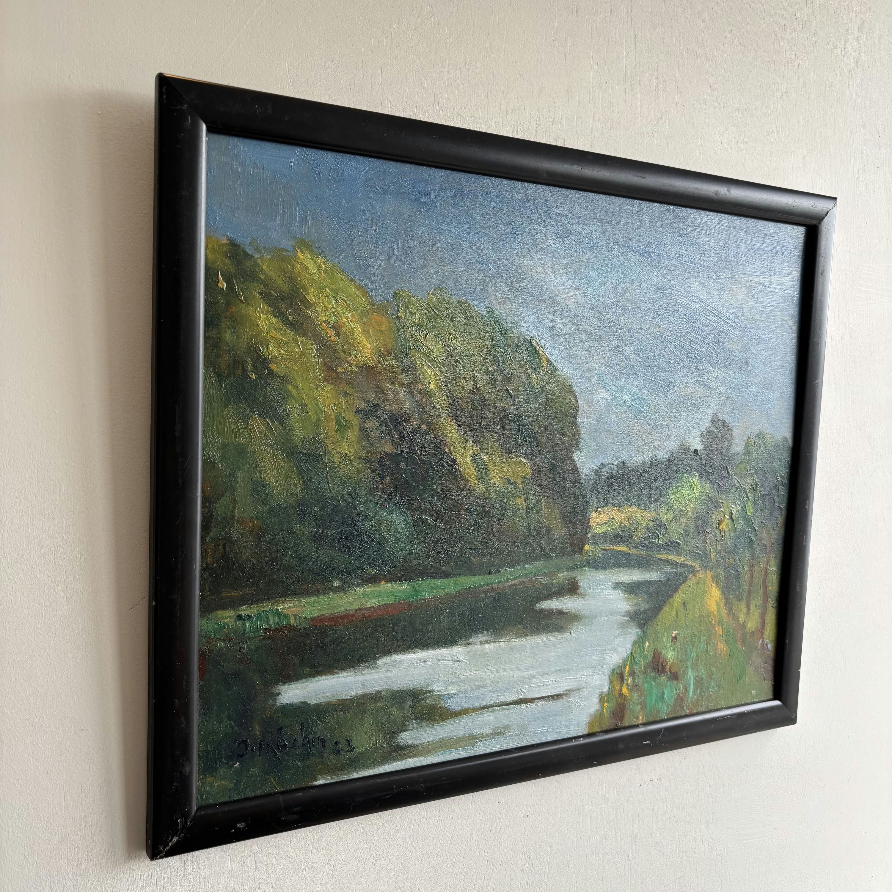 Authentic Landscape Oil Painting 