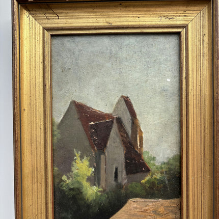 Original Landscape Oil Painting "Framed Painting" Handcrafted Small Artwork Holland Art Shop