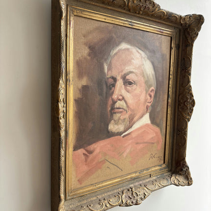 Traditional Portrait Oil Painting "Bearded Man" Detailed Artwork Holland Art Shop