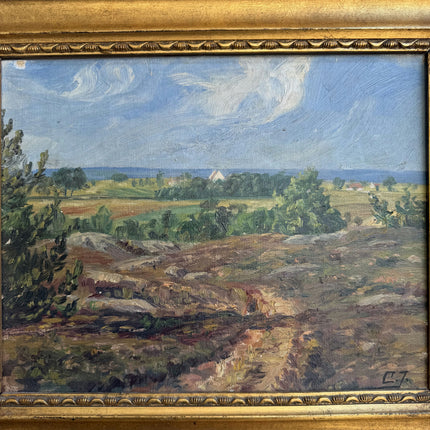 Original Oil Painting "Meado Holland Art Shop