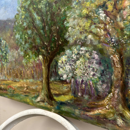 Handcrafted Landscape Oil Painting "Old Oak" Expressive Artwork Holland Art Shop