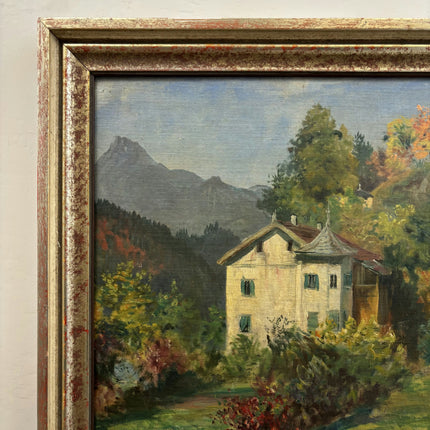 Refined Landscape Oil Painting "Country House" Traditional Art Holland Art Shop