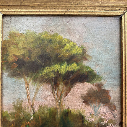 Rustic Landscape Oil Painting "Framed Painting" Traditional Small Art Holland Art Shop
