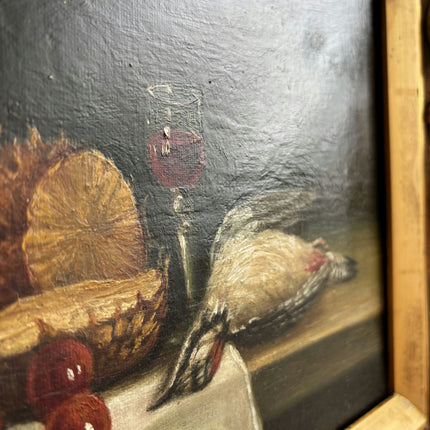 Detailed Still Life Oil Painting "Gilded Frame" Timeless Artwork Holland Art Shop