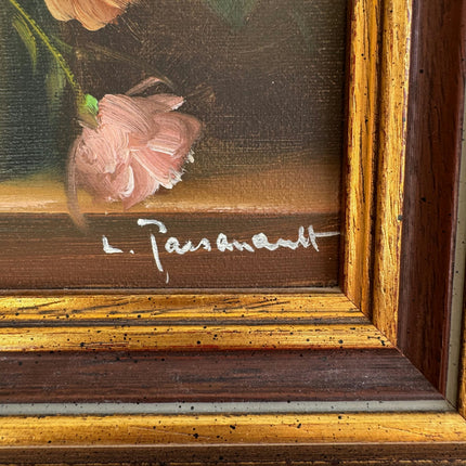 Refined Floral Still Life Oil Painting "Flower Bouquet" Original Small Art Holland Art Shop
