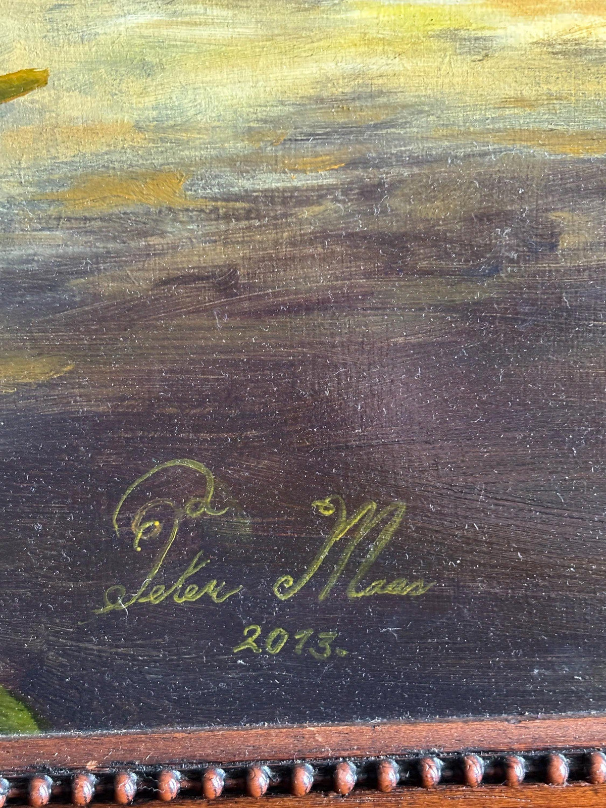 Big Art Maria Joseph Jesus Christ Mule Cave Christian Oil Painting Peter Maas