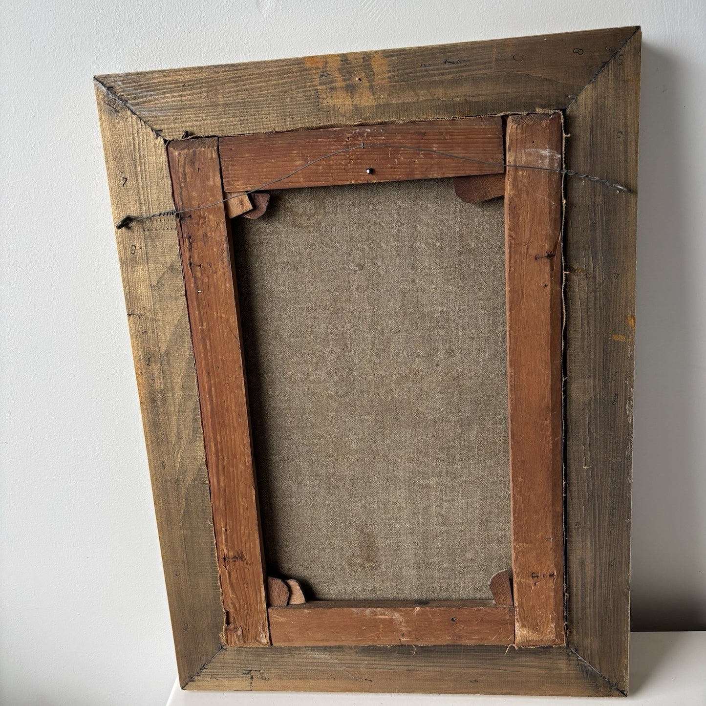 "Country Road”  Vintage Landscape  Framed Classic Original Oil Painting