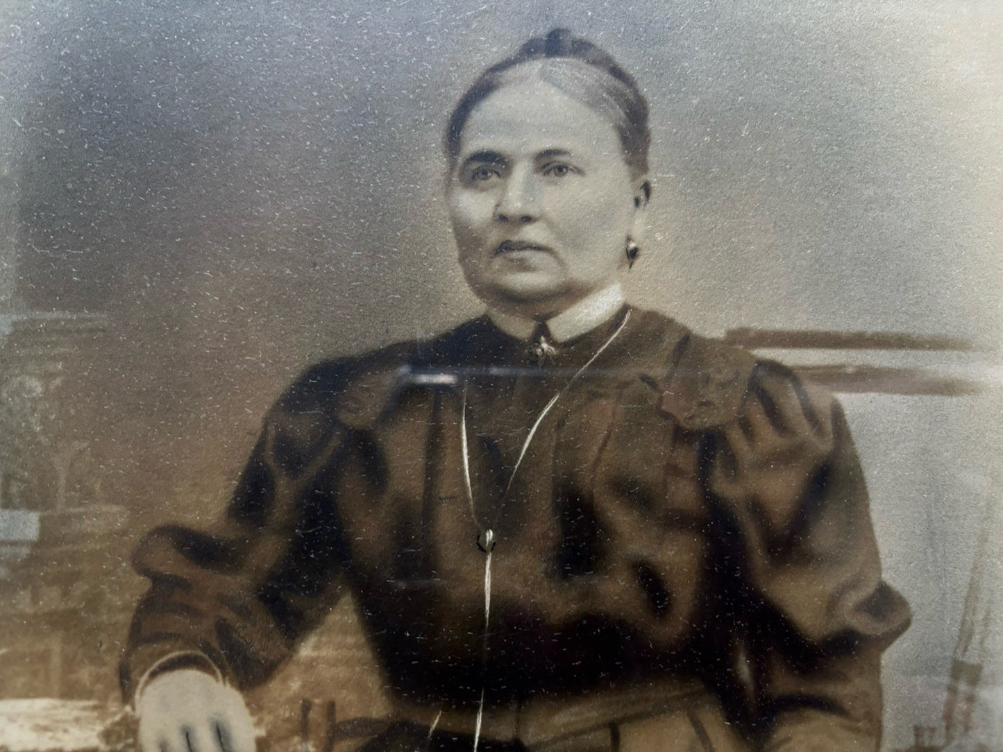 Antique Drawing Behind Glass Extremely Detailed Master Skill Art 19th Century