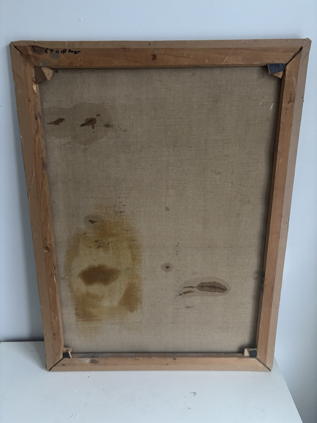 Atmospheric Church Interior Oil Painting with Light by A.J. Zwart