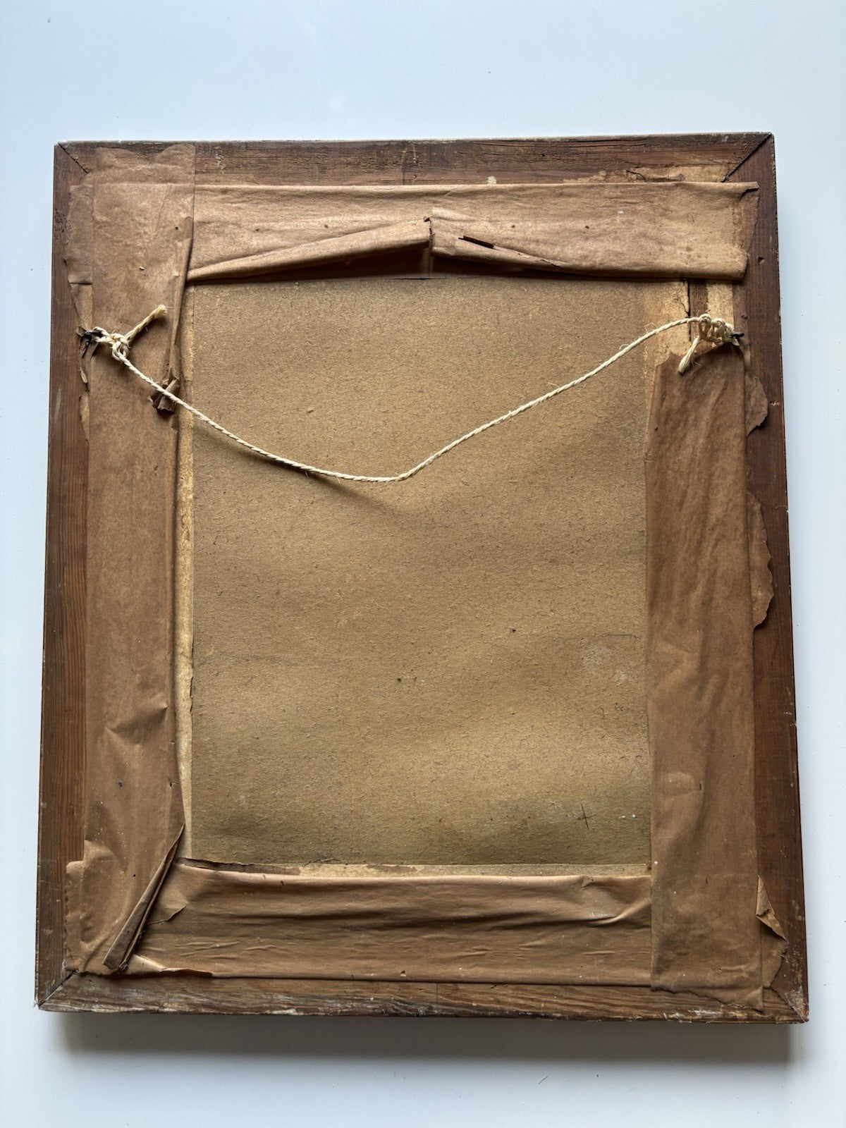 Antique Drawing Behind Glass Extremely Detailed Master Skill Art 19th Century