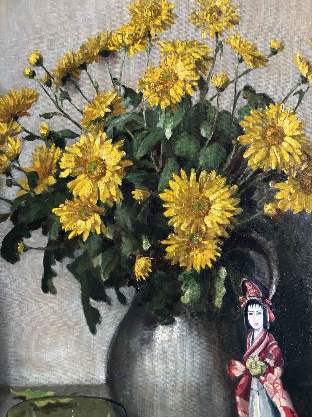 Willy Fleur (1888-1967) Original Oil Painting Floral Still Life Signed