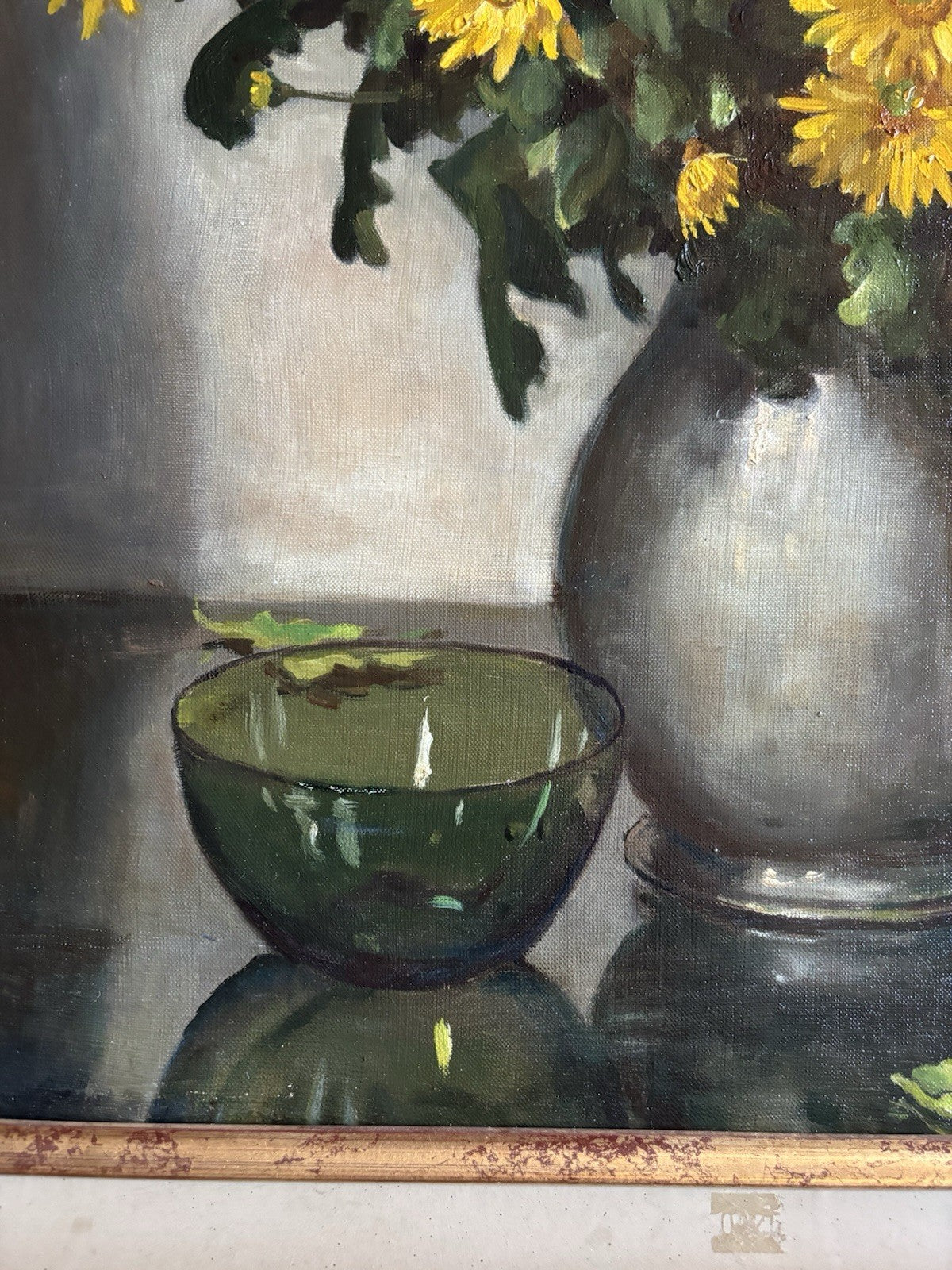 Willy Fleur (1888-1967) Original Oil Painting Floral Still Life Signed