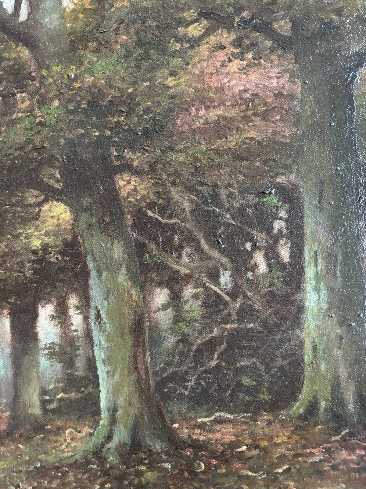 20th Century Dutch Landscape Oil Painting by Corsius Bos – Large Original