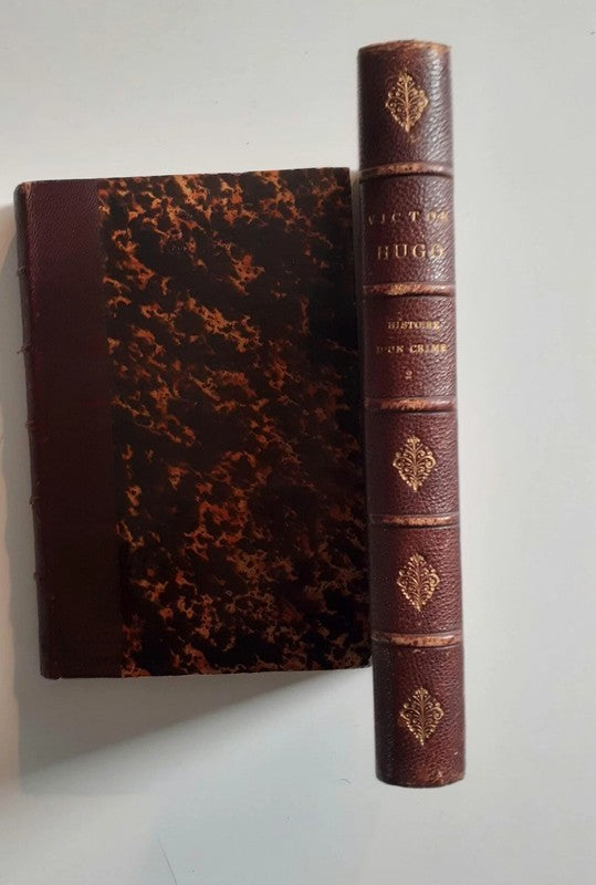 Book 1906 Victor Hugo Rare 5th Printing - Histoire D'un Crime French Books