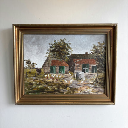 Detailed Landscape Oil Painting "Framed Painting" Elegant Artwork Holland Art Shop