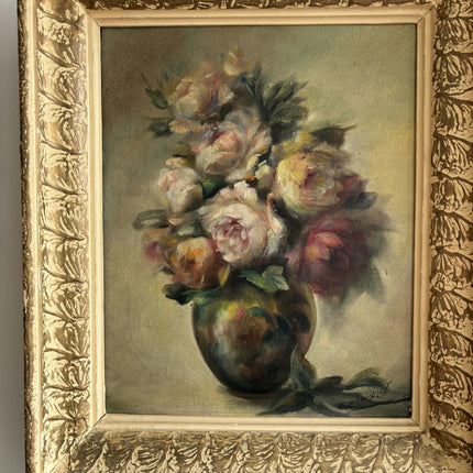 Classic Floral Still Life Oil Painting "Flower Vase" Timeless Artwork Holland Art Shop