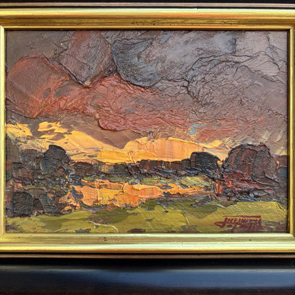 Rustic Landscape Oil Painting "Framed Painting" Timeless Small Art Holland Art Shop