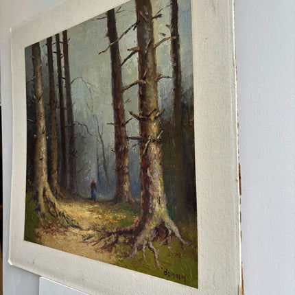 Classic Landscape Oil Painting "Pine Trees" Elegant Artwork Holland Art Shop