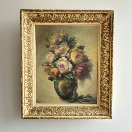 Classic Floral Still Life Oil Painting "Flower Vase" Timeless Artwork Holland Art Shop